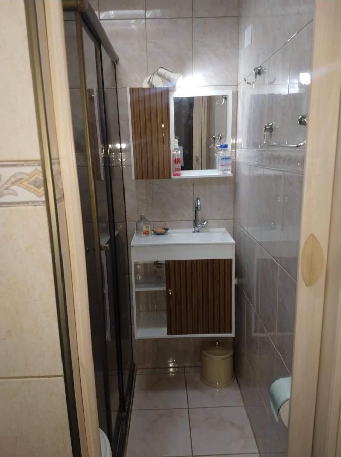 100 Mts Praia Roupa Cama Toalha Banho Wi-Fi Ar Condicionado Portaria 24 Horas ซันโตส ภายนอก รูปภาพ