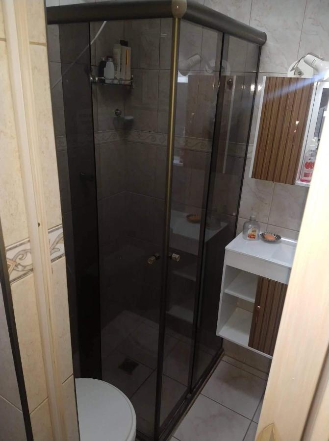 100 Mts Praia Roupa Cama Toalha Banho Wi-Fi Ar Condicionado Portaria 24 Horas ซันโตส ภายนอก รูปภาพ