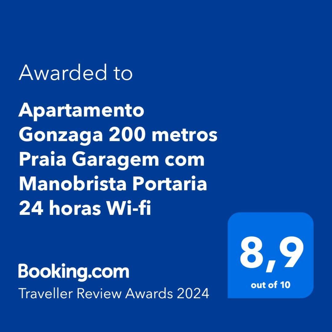 100 Mts Praia Roupa Cama Toalha Banho Wi-Fi Ar Condicionado Portaria 24 Horas ซันโตส ภายนอก รูปภาพ